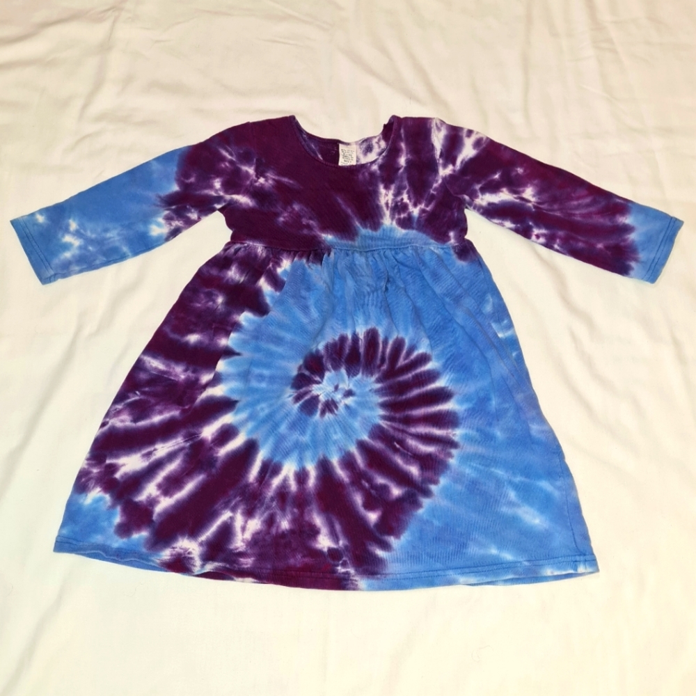 Girl's Sz 4 Tie-dye dress